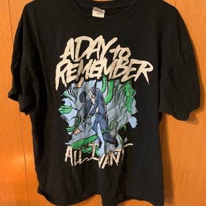 A Day To Remember Band Tee size large